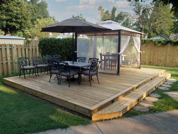 Cost of Backyard Deck Installation in Blue Springs