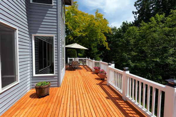 Cedar Deck Construction in Blue Springs