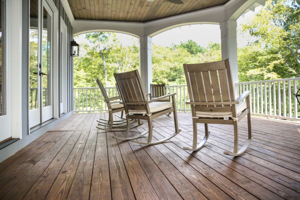 Cost of Wooden Porch Construction in Blue Springs